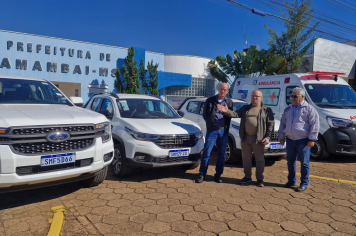 Amambai conquista novos veículos para reforçar a saúde e infraestrutura