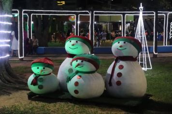 Abertura do Natal de Luzes em Amambai: Confira os registros de uma noite mágica