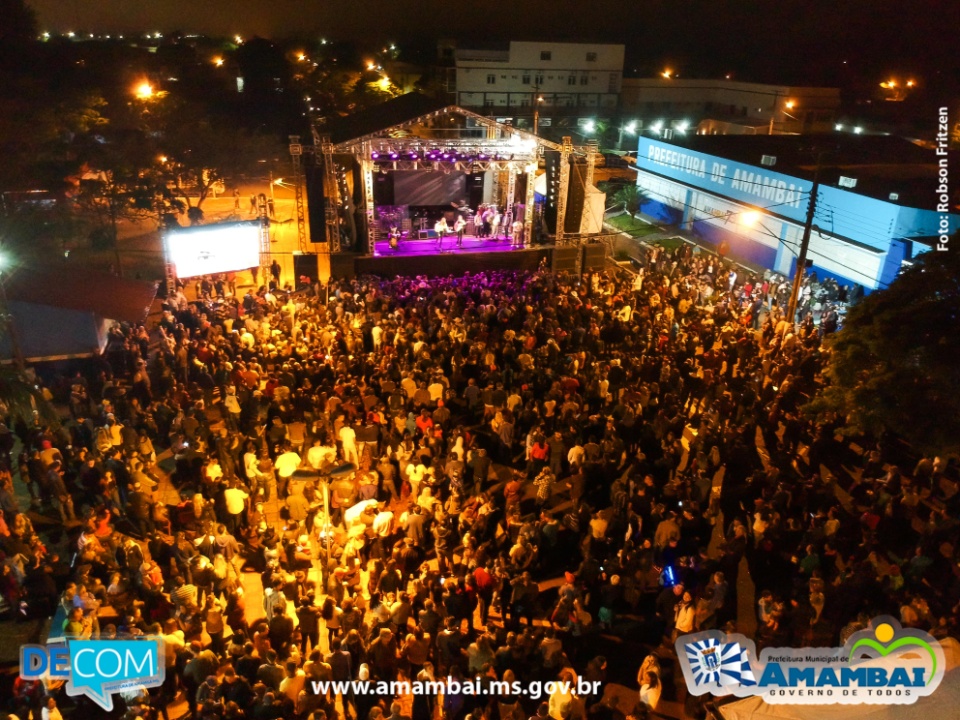 Show de aniversário - Amambai 70 anos