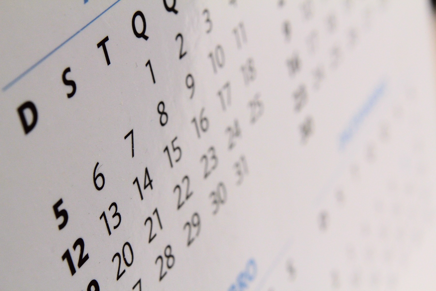 Calendário Oficial de Eventos para 2019 já está disponível