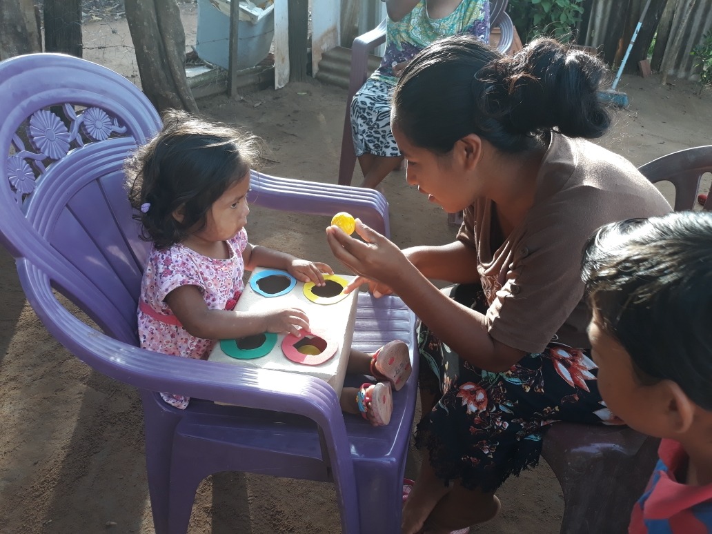 Crianças e gestantes de Amambai são atendidas pelo programa Criança Feliz