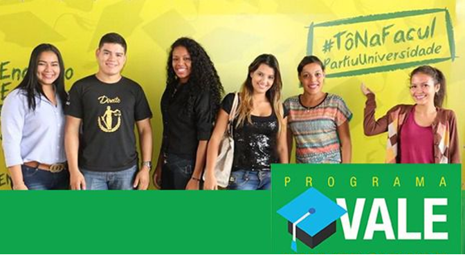 Inscrições para o Vale Universidade começam nesta segunda
