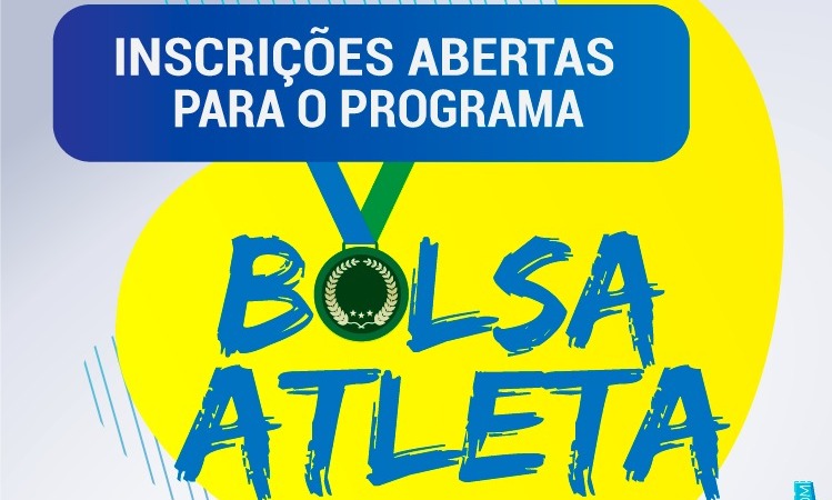 Inscrições para o programa Bolsa Atleta estão abertas