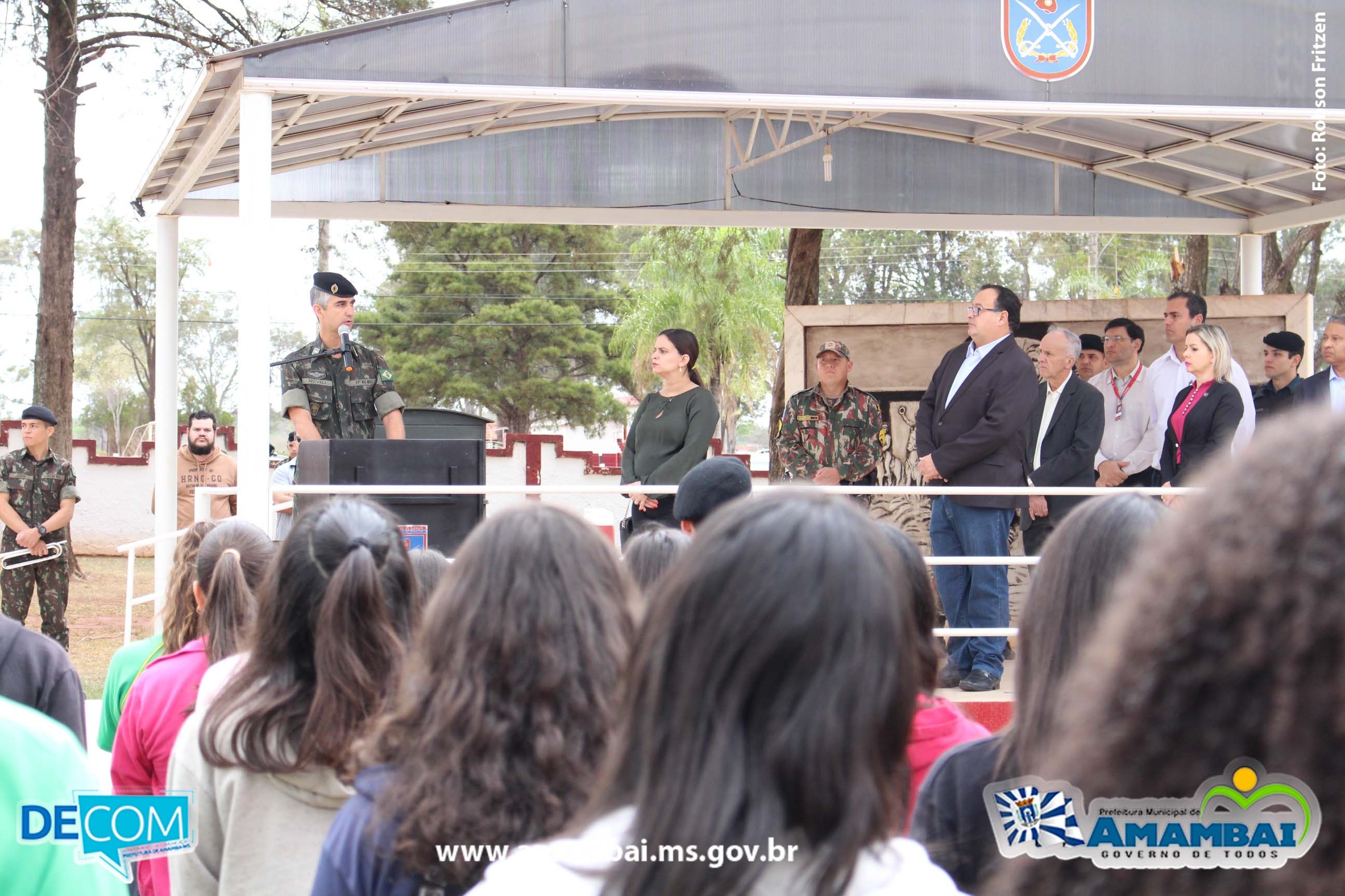 Prefeitura de Amambai e 17º RC Mec abrem Semana da Pátria