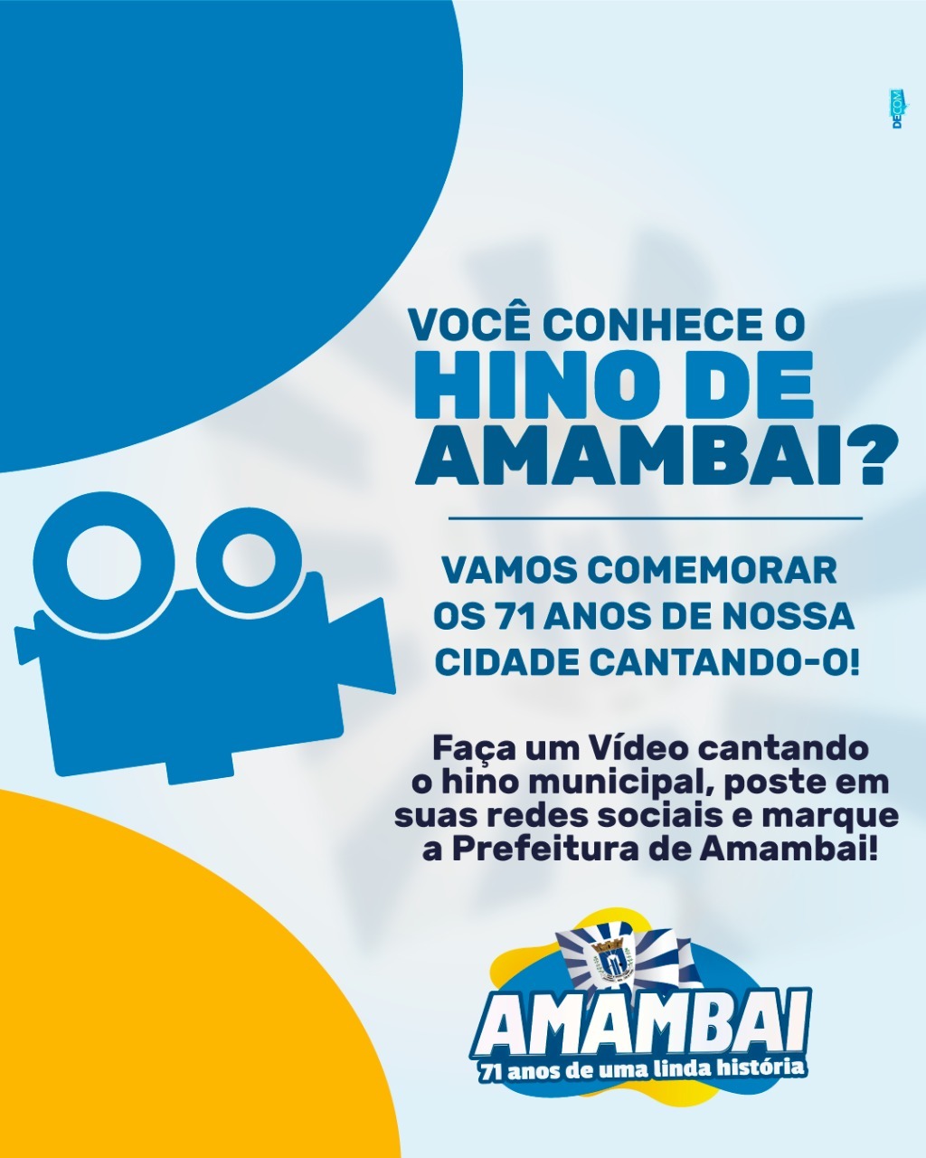 Você conhece o hino de Amambai? A Prefeitura de Amambai tem um DESAFIO para você!