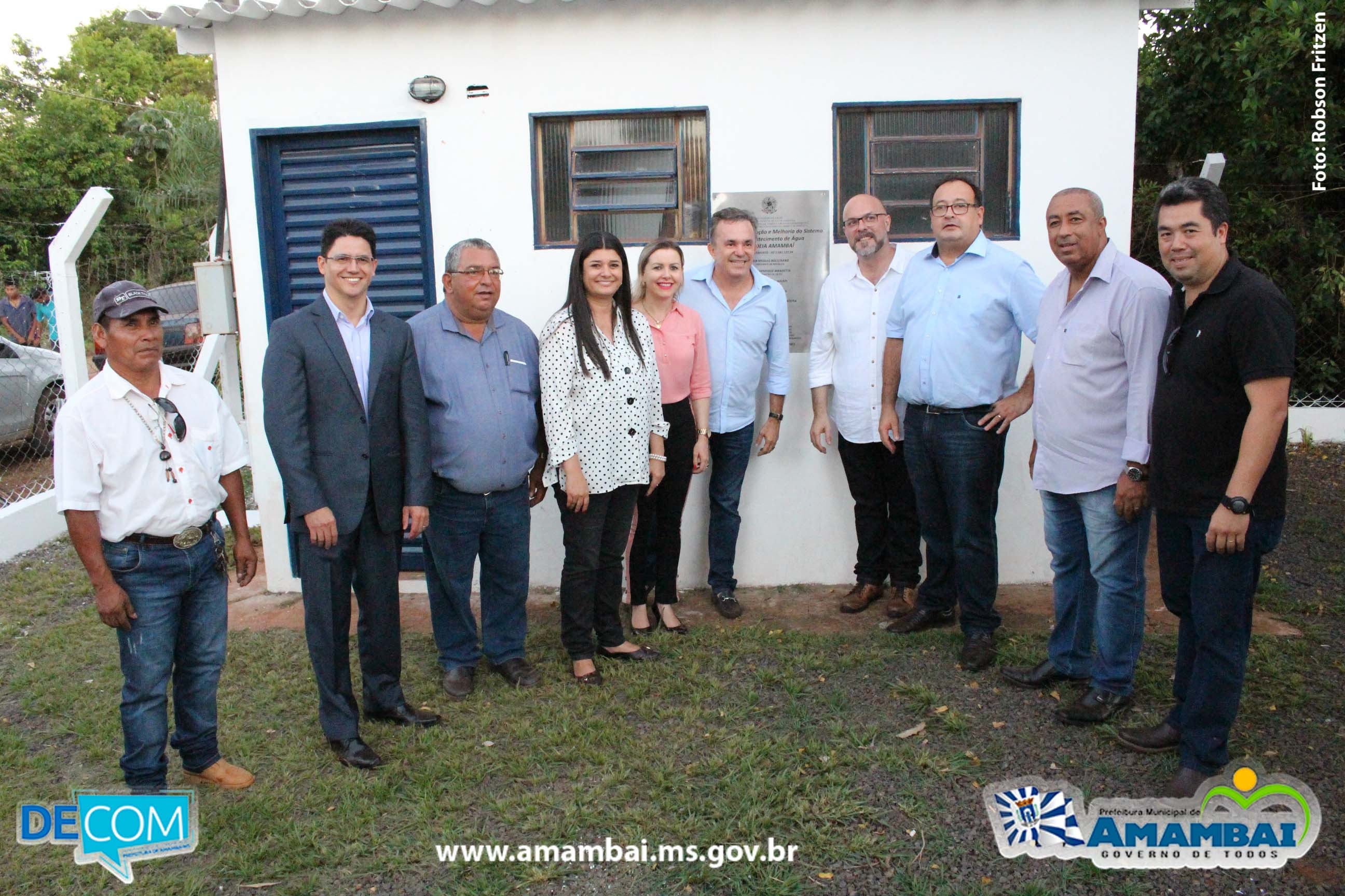 Ampliação do abastecimento de água na Aldeia Amambai foi inaugurada na sexta com presença de autoridades