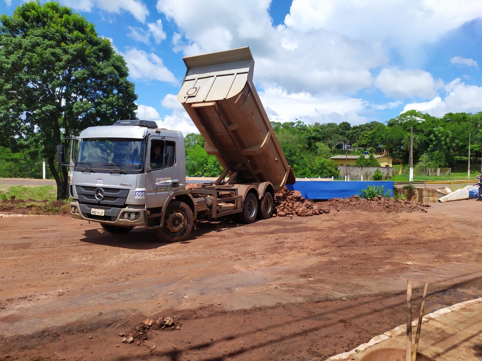 DETRAT de Amambai/MS orienta sobre restrição de peso na ponte do rio Panduí