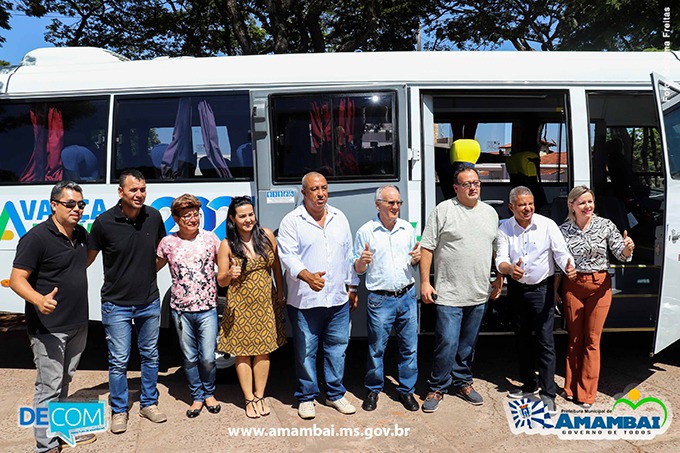 Saúde de Amambai recebeu micro-ônibus, ambulância, monitor cardíaco e caixa cirúrgica nesta quarta-feira