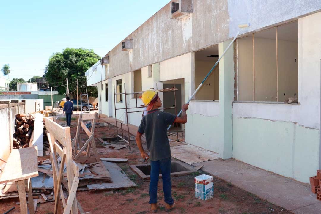 As obras do Hospital Regional de Amambai que você não vê