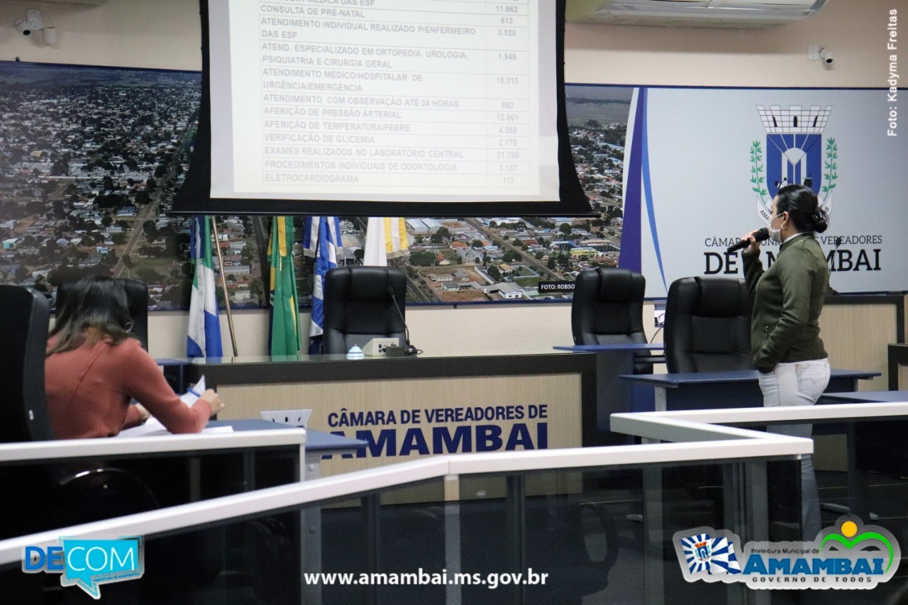 Secretaria Municipal de Saúde realizou Audiência Pública para prestação de contas