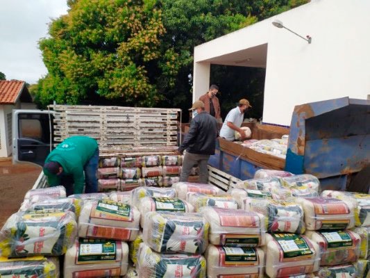 Amambai recebeu mais 200 cestas básicas do Governo do Estado