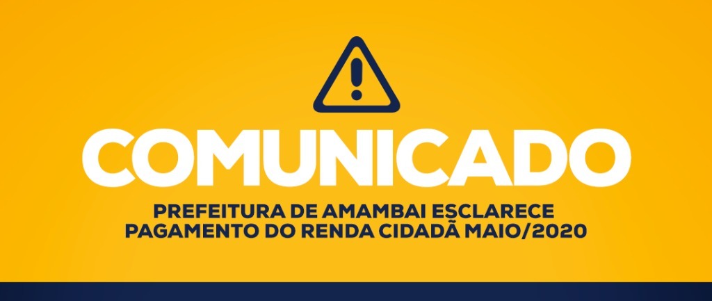 Comunicado: Prefeitura esclarece situação de remuneração dos funcionários do Programa Renda-Cidadã