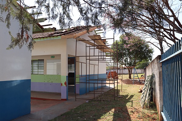 Prefeitura de Amambai dá início a obra de reforma do CEI Deborah Almeida de Barros Quinzani