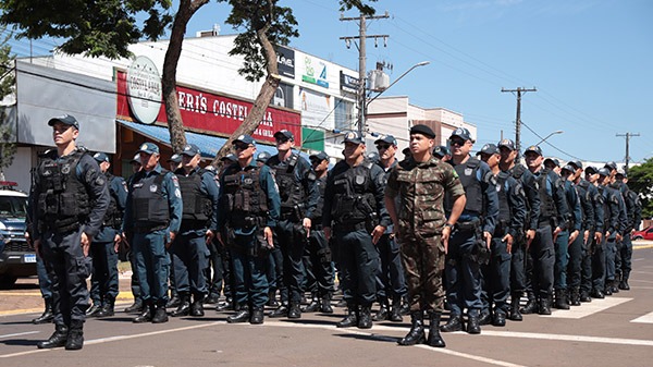 Com solenidade na Prefeitura Municipal, Polícia Militar de Amambai lança operação Boas Festas