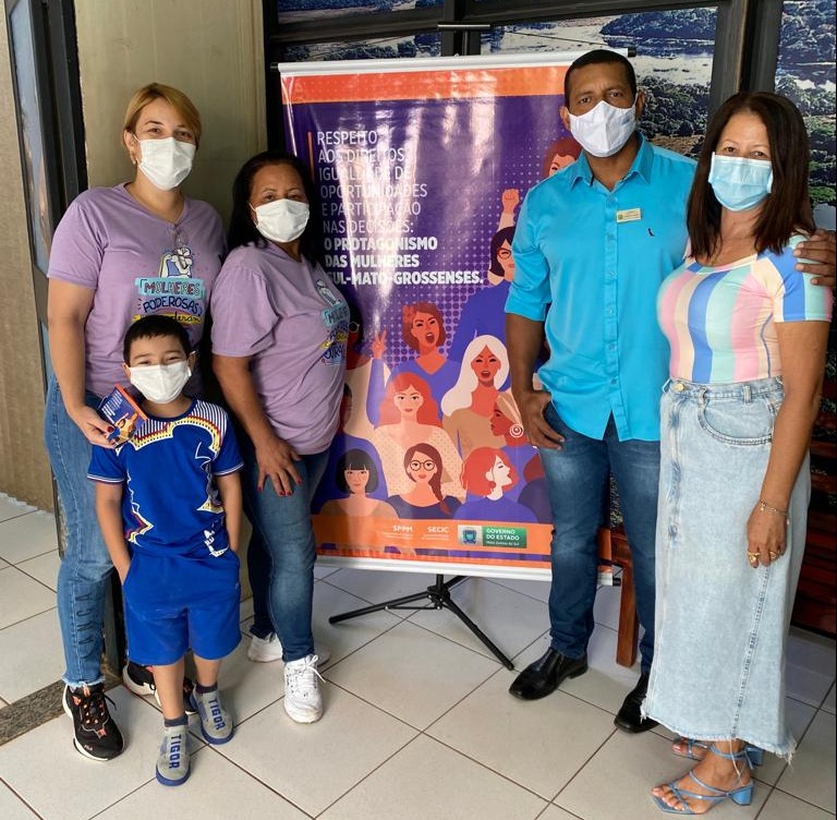 Equipe da CPPM e vereadora Cida Farias participam de encontro do MS Fronteiras em Campo Grande e recebem bens para o município