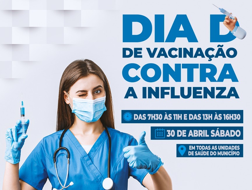 Já se imunizou contra a Influenza? Aproveite o Dia D em Amambai deste sábado