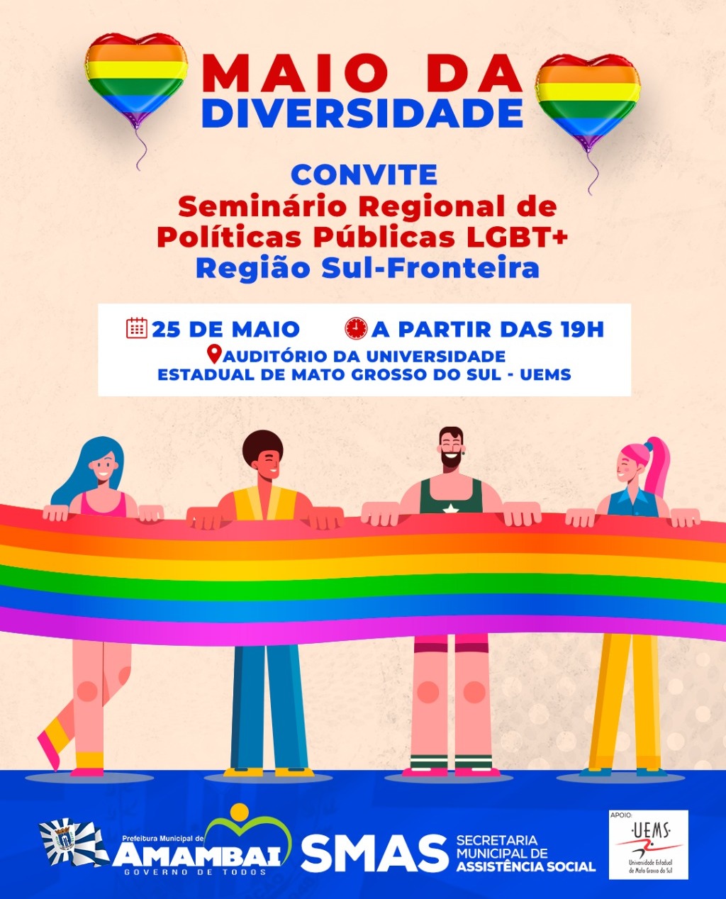 Hoje é o Dia Internacional de Combate à Homofobia