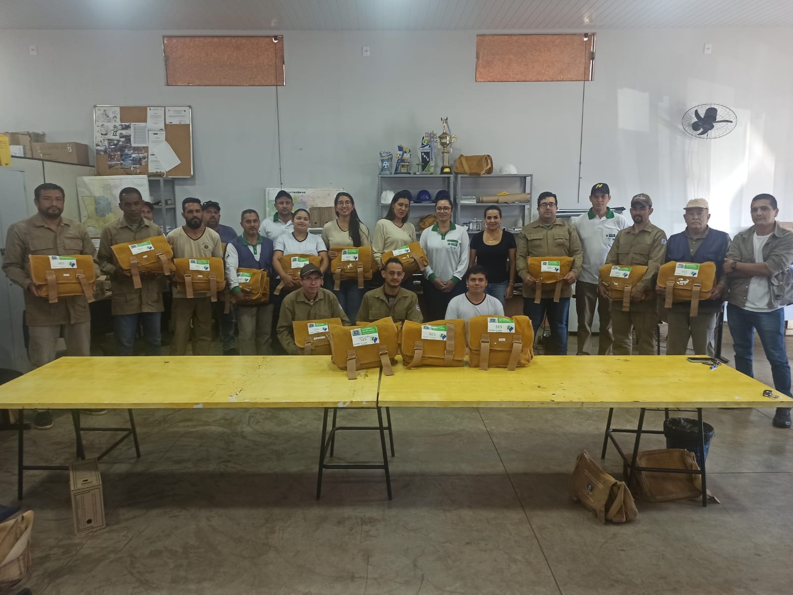 Equipe de Controle de Vetores de Amambai recebeu novos kits de trabalho