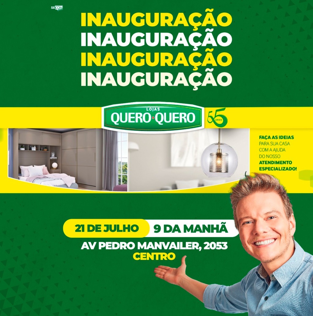 Unidade da Lojas Quero-Quero será inaugurada em Amambai nesta quinta-feira
