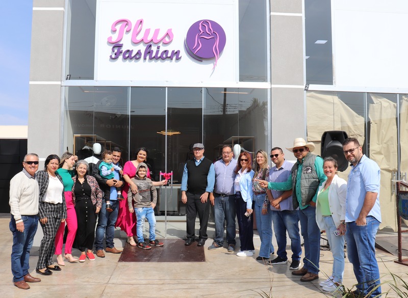 Plus Fashion inaugurou em Amambai e vai ajudar as mulheres a resgatarem sua autoestima