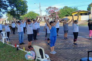 Assistência Social inicia atividades do Conviver com exercícios ao ar livre para idosos