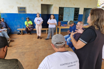 Prefeitura de Amambai promove reunião sobre ovitrampas para agentes da Aldeia Amambai