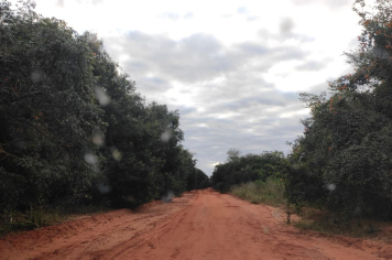 Prefeituras de Amambai e Juti realizam melhorias em estrada do Assentamento São João