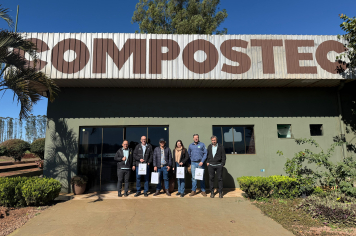 Prefeitura de Amambai realiza visita técnica à COMPOSTEC em Toledo (PR)