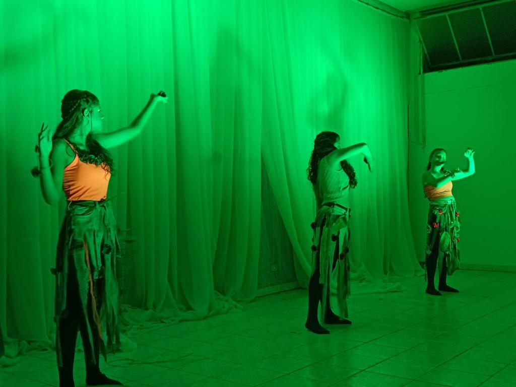 Alunos do Teatro e Ballet do Centro da Juventude se apresentaram para os pais na sexta-feira