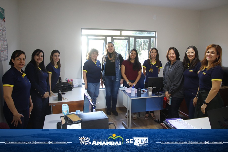 Profissionais de Caarapó visitam Amambai para conhecer Educação Especial do município