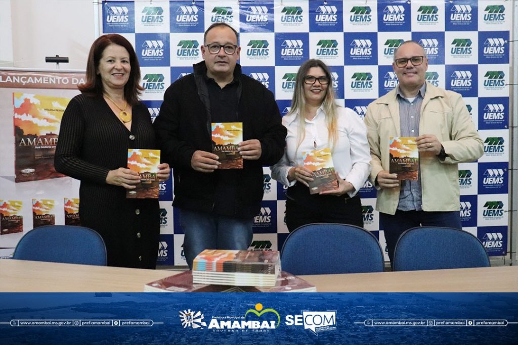 No mês de aniversário do município, Helena Pereira lança livro que tem Amambai como inspiração
