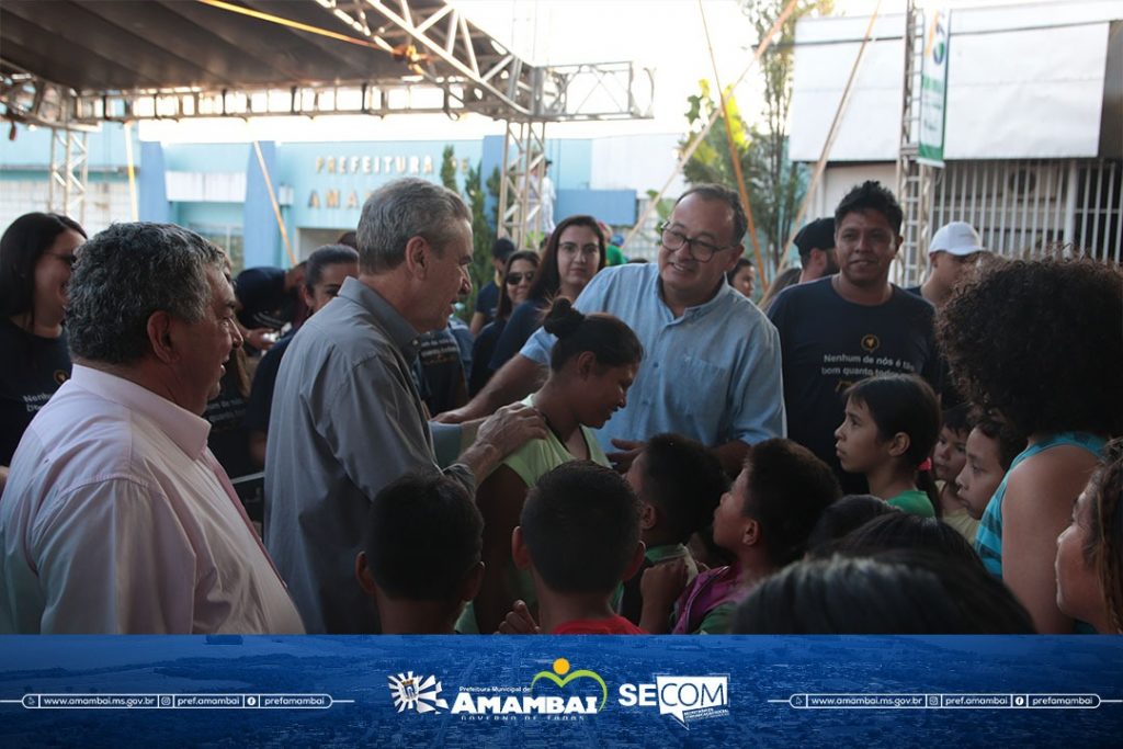 Prefeitura de Amambai comemora 75 anos com bolo gratuito e espetáculo cultural