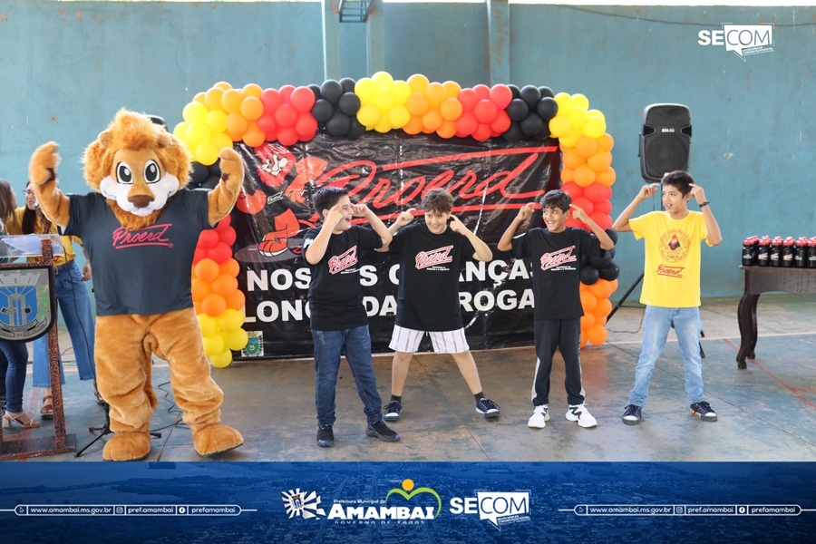 Formatura do PROERD em Amambai fortalece compromisso contra as drogas e a violência