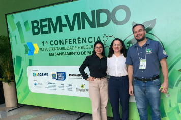Amambai participa da 1ª Conferência Estadual em Sustentabilidade e Regulação em Saneamento do Mato Grosso do Sul