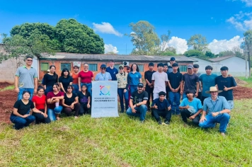 Oficina de horta promoveu sustentabilidade e aprendizado na Escola Municipal Mitã Rory