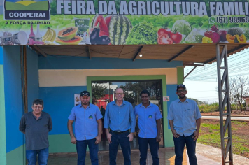 Prefeitura de Amambai prestigia feira da agricultura familiar em Itamarati e busca inspiração para fortalecer o setor no município