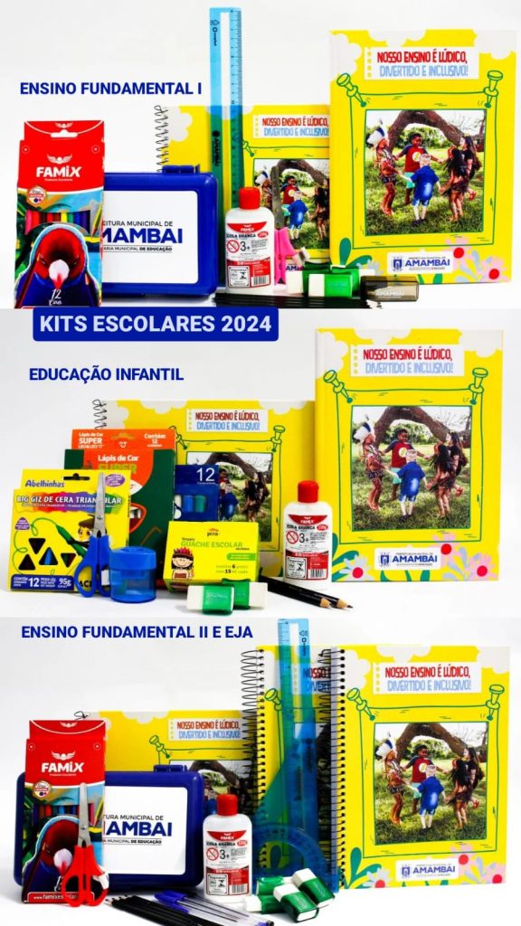 Prefeitura de Amambai garante 7.600 Kits escolares para o início do ano letivo de 2024