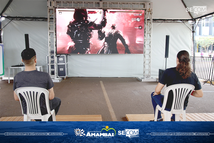 3ª edição do Campeonato de Videogame em comemoração aos 75 anos de Amambai reuniu crianças, jovens e adultos