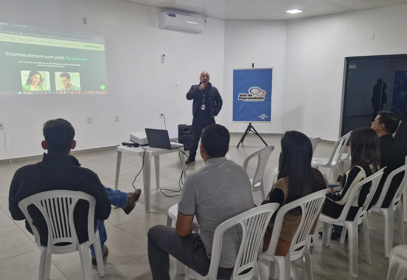 Capacitações gratuitas em Amambai orientam empreendedores sobre compras públicas e pregão eletrônico
