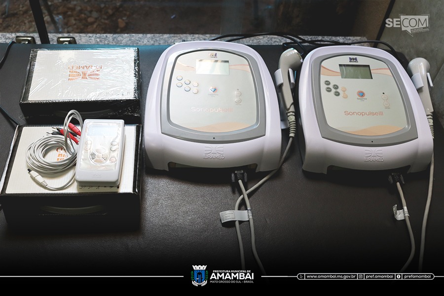 Clínica Municipal de Fisioterapia recebe novos equipamentos para atendimento à população