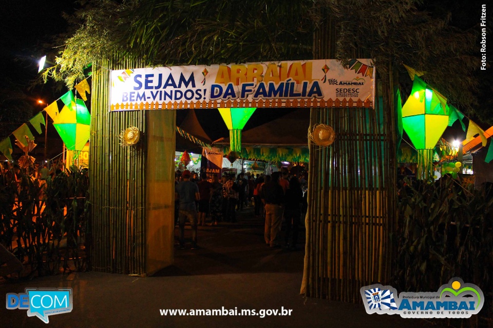 Arraial da Família foi sucesso absoluto durante o final de semana