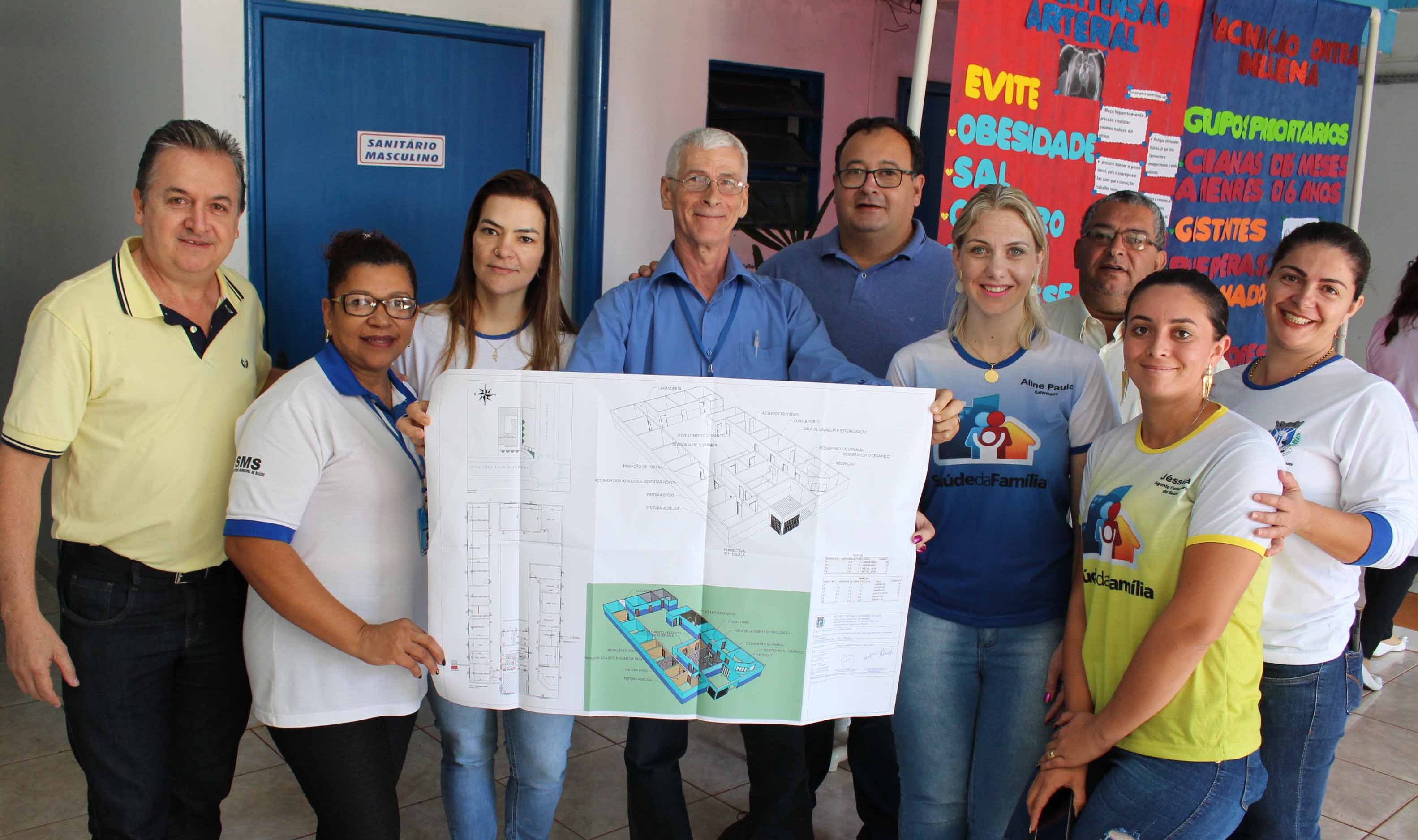 Bandeira assina ordem de serviço para reforma do Posto Central