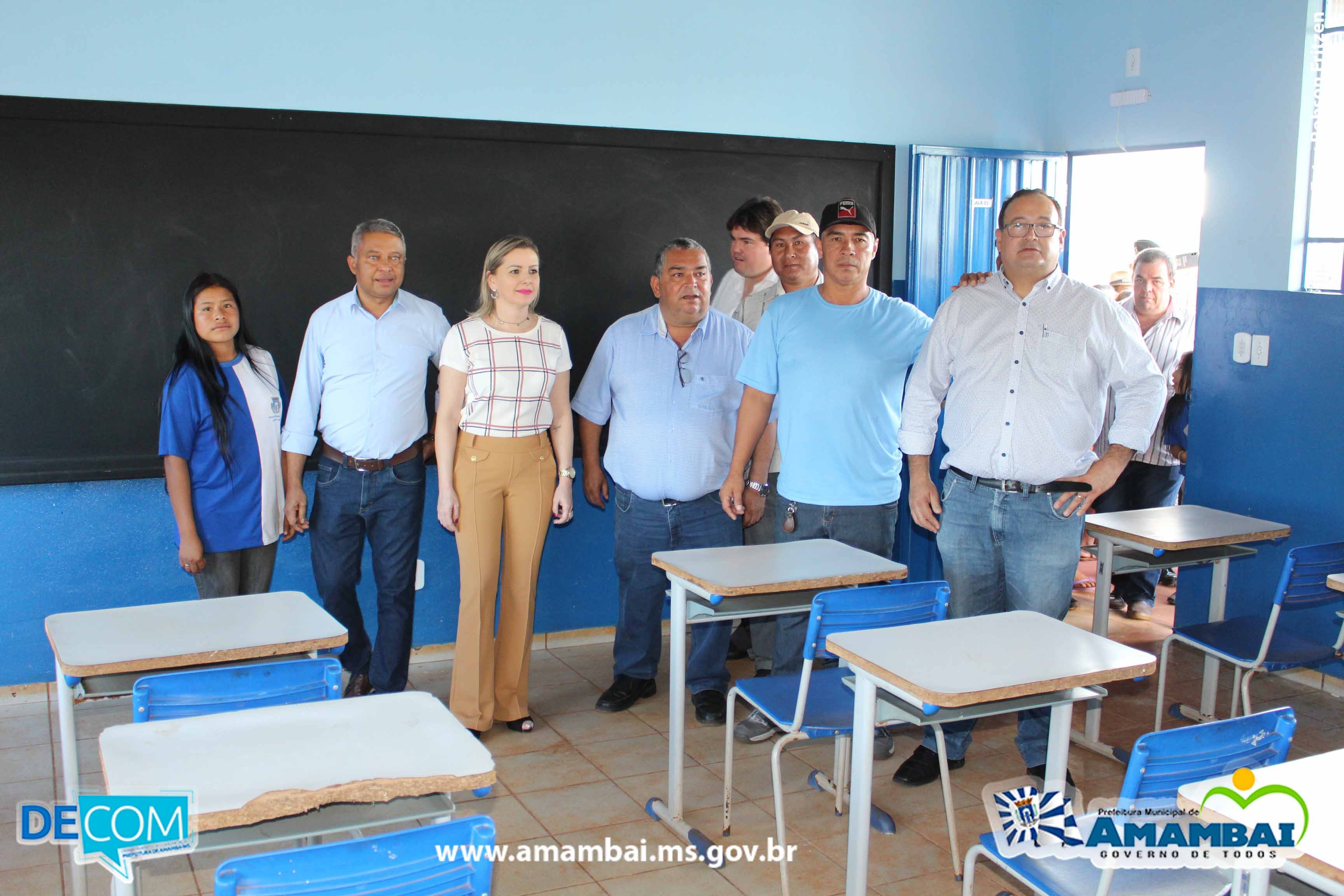 Bandeira inaugura obra de número 113: reforma da Escola Municipal Ypyendy – Panduí