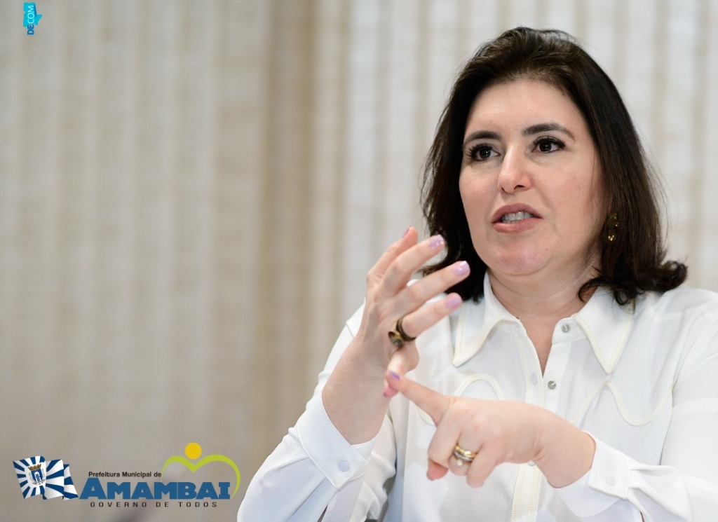 Simone Tebet anuncia R$ 500 mil para custeio na saúde de Amambai