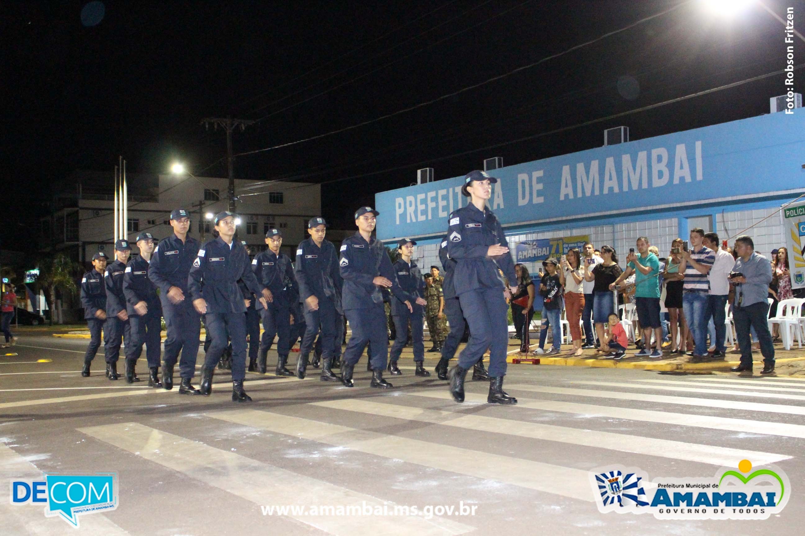 Polícia Militar e Prefeitura de Amambai realizaram formatura do projeto Patrulha Mirim