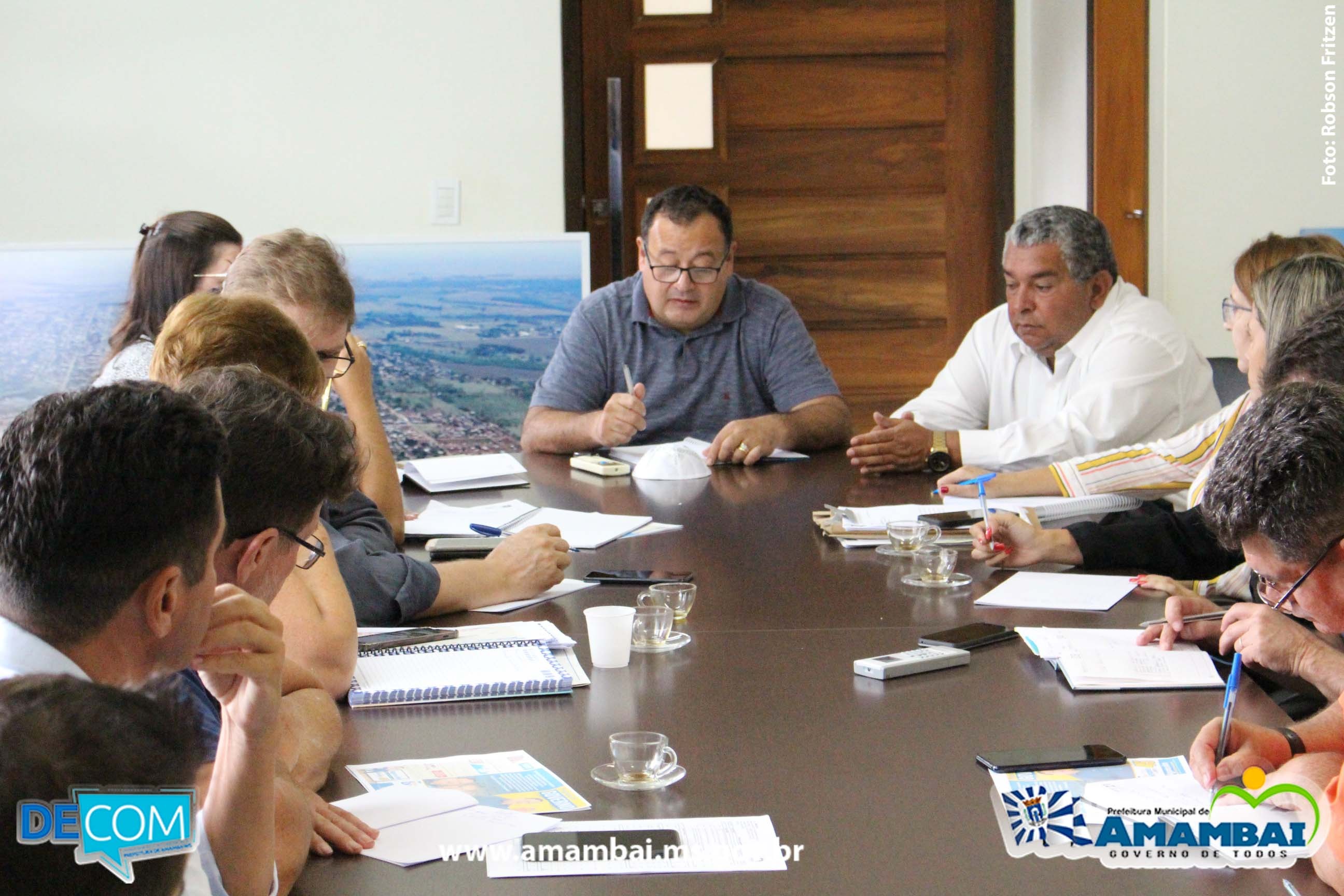 Prefeito reúne equipe para planejamento de 2020