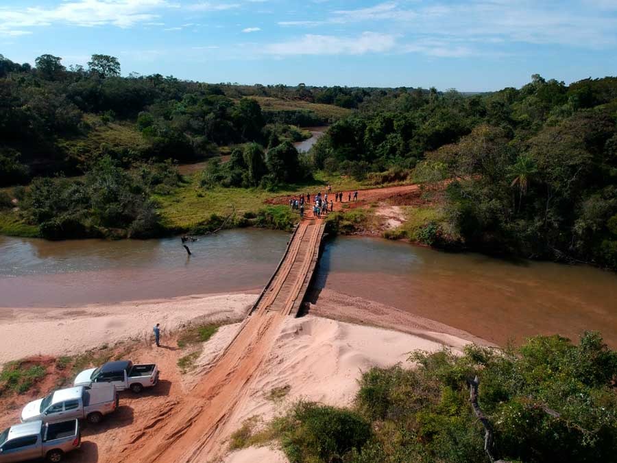 Nova ponte de concreto vai mudar o potencial econômico na região do Rio Moroti
