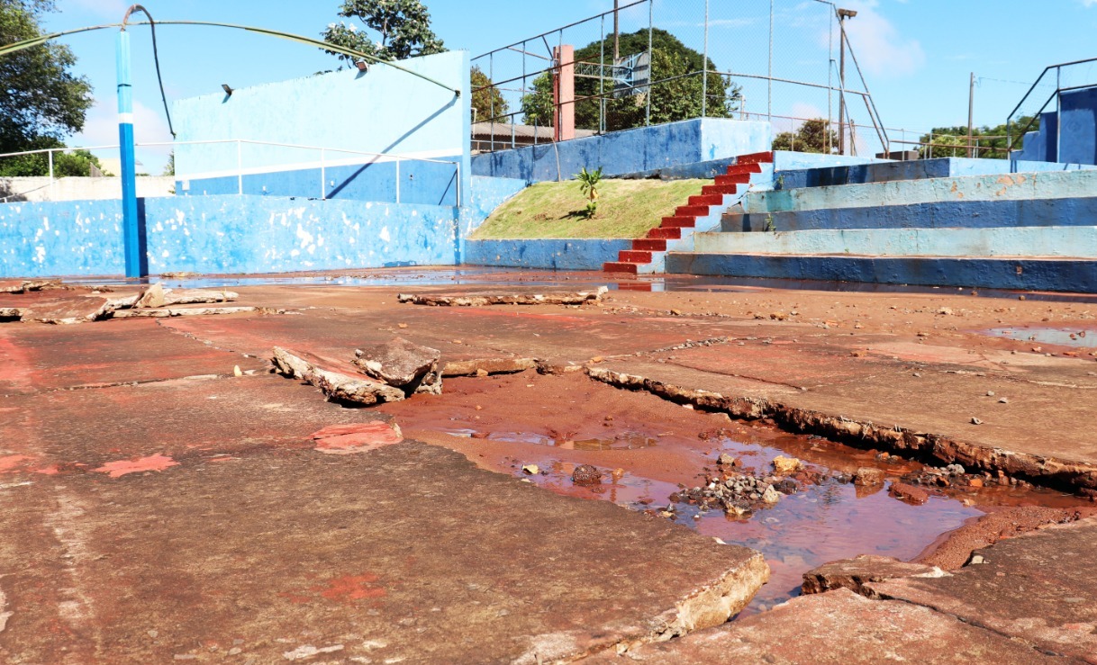 Parque da Cidade está interditado devido aos estragos causados pelo temporal