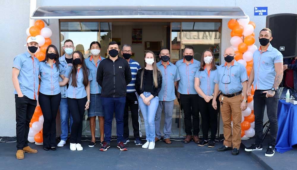 Amigos, familiares e autoridades participaram de inauguração da Caserna e reinauguração da Gráfica Modelo