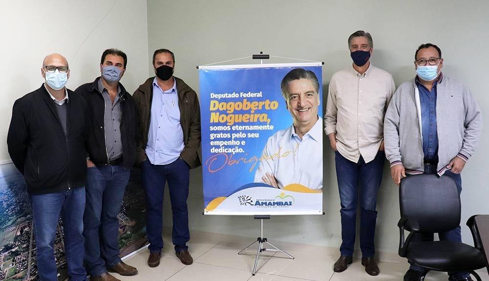 Deputado Federal Dagoberto Nogueira anuncia R$ 1 milhão para obras de Amambai